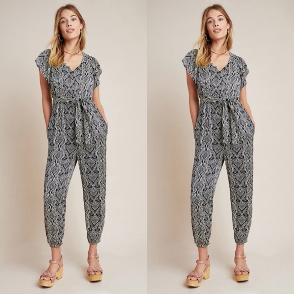 Anthropologie Pants - Anthropologie Zadie Satin Jumpsuit